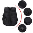 thumbnail image 4 of Chaleco Táctico para Niños, Chaleco de Combate Militar Transpirable Al Aire Libre para los Hombros, Chaleco de Guardia de Seguridad para Niños para Juegos de Airsoft Al Aire, 4 of 7