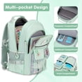 thumbnail image 2 of Mochila ACESAK para niñas, adolescentes y mujeres con lonchera verde, 2 of 6