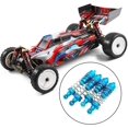 thumbnail image 4 of 4X 1:10 Scale Metal Front Rear Shock Absorber for Wltoys 104001 RC Model Car Upgrade Parts - Titanium, 4 of 5