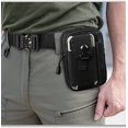 thumbnail image 5 of Regalo con bolsa táctica y gancho Molle, Cinturón táctico para hombre, Cinturón militar con hebilla de metal de liberación rápida, 5 of 5