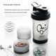 thumbnail image 4 of Vaso creativo para batidos de fitness, de gran capacidad, a prueba de fugas, portátil, a prueba de caídas, para fitness, para deportes, vaso de plástico para batidos, 4 of 5
