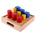 thumbnail image 1 of Juegos Educativos Montessori Formas Geométricas Matemáticas Sensorial Bloque Juguete de para Bebés Soledad Montessori Juguete, 1 of 10
