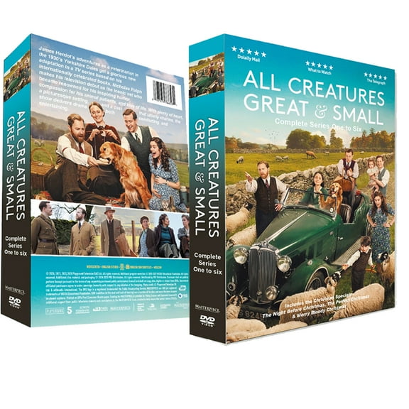 All Creatures Great and Small The Complete Series Seasons 1-6 DVD Brand New