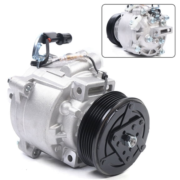 TOOL1SHOoo AC Compressor with A/C Clutch For 2007 2008 2009 2010 2011 Mitsubishi Lancer 2.0L Outlander 3.0L