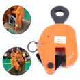 thumbnail image 3 of Fichiouy 3T Vertical Crane Hanging Steel Plate Clamp Heavy Duty Industrial Sheet Metal Lifting Clamp, 3 of 10