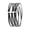 Black, variant on Stylish Multilayer Rhinestones Cuff Bracelet for Women Handmade Crystal Jewelry