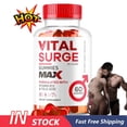 thumbnail image 2 of 2x Vital Surge Max Male Gummies Gomitas de testosterona Vital Surge para hombres en stock NUEVO Mejor, 2 of 7