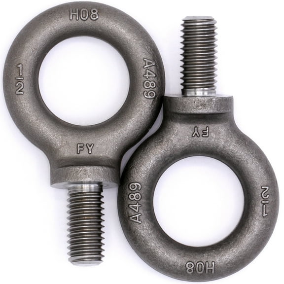 2 Pcs Lifting Shoulder Eye Bolts 1/2"-13 X 1"