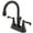 Oil Rubbed Bronze, variant on Kingston Brass KS2612FL 4 in. Centerset Bathroom Faucet, Polished Brass