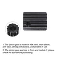thumbnail image 3 of Unique Bargains 6.35mm Aperture 12T Mod 1 45# Steel Spur Diff Differential Motor Pinion Gear, 3 of 5