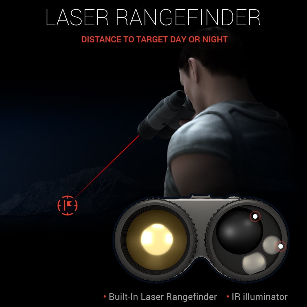 Restored Premium ATN BinoX 4T Thermal Smart Gen4 Binoculars 640x480, 2.5-25x (Refurbished)