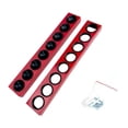 thumbnail image 1 of Lipstore Wall Mount Pool Cue Rack Display Shelf Traditional Supplies Retro Design 2 Piece, 1 of 8