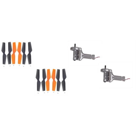HobbyFlip Motor Clockwise Quadcopter Part(2) and 2 sets of 6 Propellers Compatible with Walkera QR Y100 WiFi