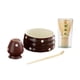 thumbnail image 2 of Juego de batidor de matcha, utensilios para la del té matcha, cuenco de cerámica para la del té japonés, cuchara de bambú para la Rojo, 2 of 9