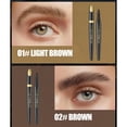 thumbnail image 6 of Four Fork Eyebrow Pen Black Brown Microblading Effect Waterproof Liquid Eyebrow Pen 4 Claw Tip Natural Hair Strokes 1ml, 6 of 7