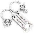 thumbnail image 1 of 1 Uds llavero de San Valentín regalo de San Valentín hombre mujer regalo de pareja regalos para el día de San Valentín llavero de pareja original regalo de aniversario hombre mujer regalo personalizado pareja amantes Rojo Verde, 1 of 5