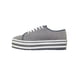 thumbnail image 3 of TENIS PLATAFORMA ZAPATOS CASUALES ALPARGATAS DAMA LEON TEXTIL GRIS DELFIN 2624 LEON  2624p, 3 of 3