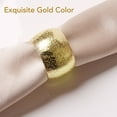 thumbnail image 3 of Napkin Rings, 6 Pieces Napkin Holders Round Shape  For Party, 3 of 8