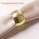 thumbnail image 3 of Servilleteros, 6 Piezas Fáciles De Limpiar Servilleteros De Color Dorado Metal Fuerte Para Fiesta, 3 of 7