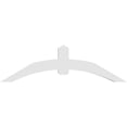 thumbnail image 4 of 72"W x 21"H x 4"D x 6"F, 7/12 Pitch, Archdale Architectural Grade PVC Gable Bracket, 4 of 8