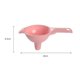 thumbnail image 2 of 2 piezas (Rosa + Azul) Uso en la cocina embudo simple y práctico fuga de aceite embudo de plástico de gran diámetro embudo de aceite líquido fuga de olla de aceite Rojo Verde, 2 of 5