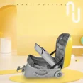 thumbnail image 3 of Cubierta de carrito de dibujos animados para niños, bolsas de viaje para sentarse, maleta giratoria para PC, ruedas, equipaje rodante, caja de contraseña para bebé, 3 of 4