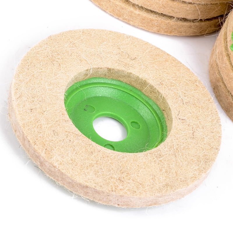 Wool Felt Polishing Grinding Wheel Pad Angle Grinder Buffing Wheels For