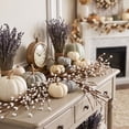 thumbnail image 5 of Miwamany Flexible Artificial Fall Berry Stem Picks, Bendable Wire Faux Berry Branch Ornament for Vase Centerpiece Wreath Mantel Thanksgiving Halloween Farmhouse Home Decor, 5 of 6