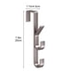 thumbnail image 3 of Gancho vertical para puerta de barra sin puñetazos | Organizador colgante para ropa, bolsos de cuero, joyería, accesorios | Instalación sin taladro | Tira para ahorrar espacio | Metal de alta, 3 of 6