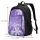 thumbnail image 5 of Fotbe Snowflakes Mochila con Estampado y Puerto USB para Hombre y Mujer, Mochila Antirrobo, Mochila de Viaje, Mochila Escolar, Mochila Universitaria, 5 of 7