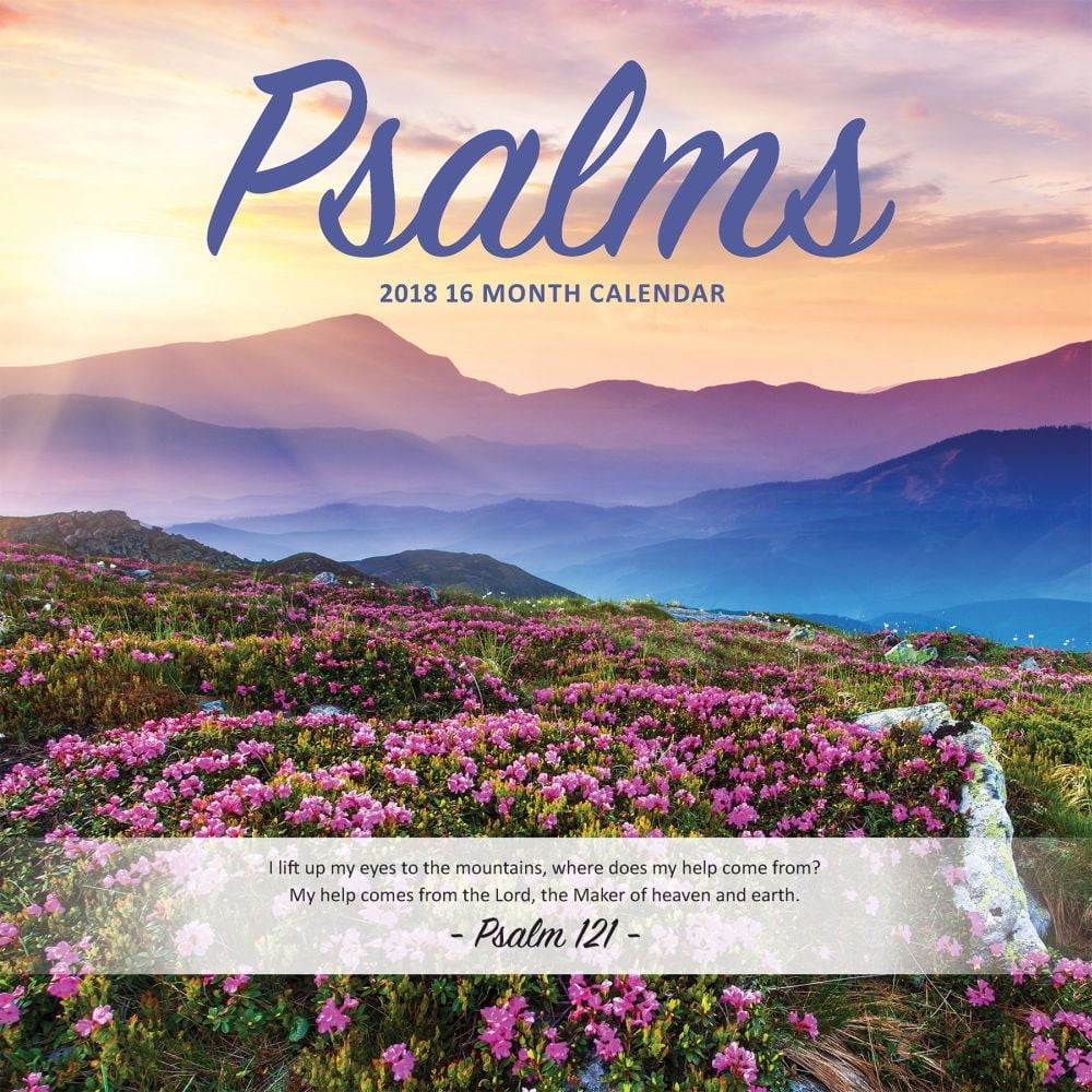 Psalms Wall Calendar, 2018 Psalms & Proverbs by Leap Year Publishing