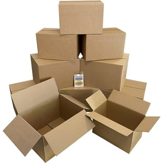 UBoxes 10 Medium Cardboard Moving Boxes 18 x 14 x12