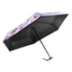 thumbnail image 1 of Paraguas pequeño para hombre y mujer, paraguas de bolsillo con protección solar para mochileros. Violeta claro, 1 of 8