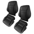 thumbnail image 4 of Corfhy Driver and Passenger Bottom & Top Back Seat Cover Set Leather Replacement Fits for Honda Accord 2013-2017, 4 of 16