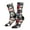 2 Black-2, variant on rock record Skull artist Print Adult Socks for Men & Women,Calf Socks, Ankle Socks,Boots Socks,Breathable Casual Sock,Unisex Crew Socks