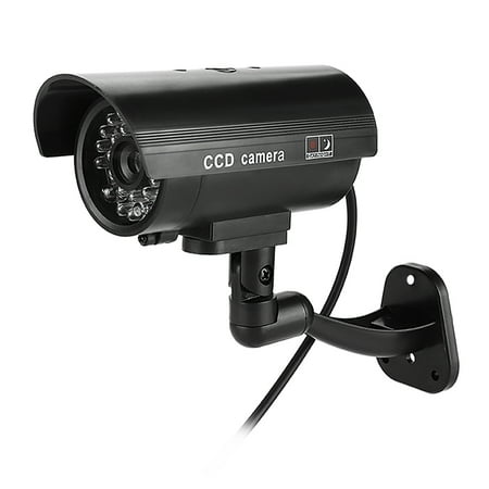 

3-6 Months Work Fake Security Monitor CCTV Camera Black For Supermarket Hotel