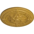 thumbnail image 3 of Ekena Millwork 26"OD x 3"P Vincent Ceiling Medallion (Fits Canopies up to 6"), Hand-Painted Iridescent Gold, 3 of 5