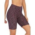 thumbnail image 2 of FUTATA Women's Yoga Shorts High Waist Biker Shorts Elastic Casual Gym Workout Running Sports Shorts Pants Leggings Tights,Up To Size 2XL, 2 of 7