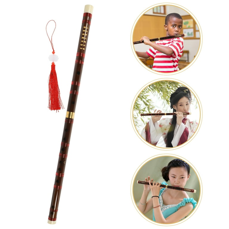 1 Set Professional Chinese Dizi Portable Flute Beginner Bamboo