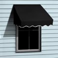 thumbnail image 6 of ALEKO 6' x 2' Window Awning Door Canopy, Black Color, 6 of 10