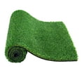 thumbnail image 7 of Artifical Grass, 5 x 10 ft Rug Green Turf, 1.38"Fake Door Mat Outdoor Patio Lawn Decoration, Easy to Clean with Drainage Holes, Perfect For Multi-Purpose Home Indoor Entryway Scraper Dog Mats, 7 of 7