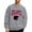 Light Gray3, variant on Men's Pullover Sweatshirt Football Season Themed Comfortable Casual Long Sleeve Crewneck Athletic Workout Top for Sports Fans and Enthusiasts School Outfits for Teachers