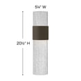 thumbnail image 3 of Hinkley Lighting - Horizon - 16W 1 LED Large Outdoor Wall Mount in Modern Style, 3 of 5
