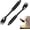 2 pcs, variant on Nylon Pasta Fork, Black, 12-Inch, Heat Resistant, BPA-Free, Dishwasher Safe, Hanging Hole