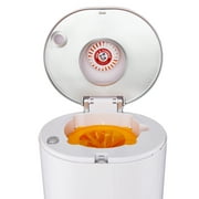 Munchkin® STEP™ Infant Diaper Pail, Powered by Arm & Hammer™, #1 in Odor Control, Hands Free, White