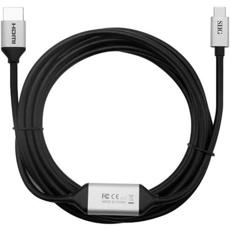 UPC: 0662774041032 | SIIG USB-C to HDMI 4K 60Hz Active Cable – 9ft – Silver