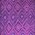 thumbnail image 1 of Ahgly Company Indoor Square Southwestern Purple Country Area Rugs, 5' Square, 1 of 4