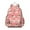 Pug and Love, variant on Pitbull Dog and Flower Floral Backpack for School,Cute School Bag,Schoolbag with Adjustable Shoulder Straps & Padded Back,13.4"x11"x4.7"