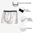 thumbnail image 3 of Sikiie Cute Poodle Dog Print Men's Boxer Briefs, Elastic Waistband Boxer Briefs Leggings-Medium, 3 of 5