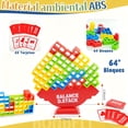 thumbnail image 2 of Tetris Tower,Juego Equilibrio Torre Tetra,Bloques Rusos, Tetris Juegos de Mesa Familiares,Stack Attack,Juguetes de Juegos Apilar Balance,Juguetes Educativos para Niñas Niños,Regalos Na, 2 of 5